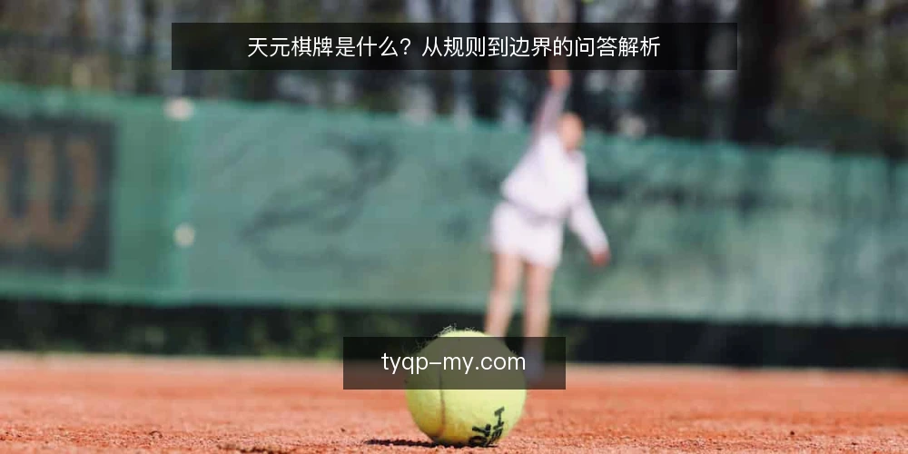 天元棋牌是什么?从规则到边界的问答解析 — 天元棋牌到底指什么? 配图